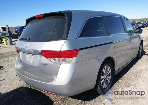 2016 Honda Odyssey Ex-L из США, поврежденный, VIN 5FNRL5H66GB161257